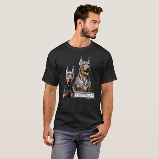 Doberman T-Shirt (Vorne ganz)