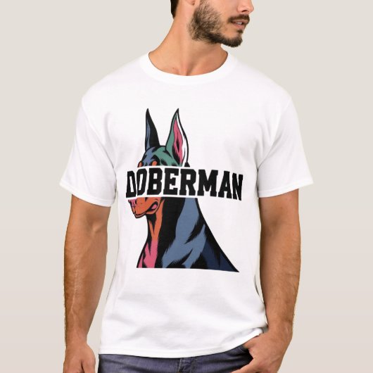 Doberman T-Shirt (Vorderseite)