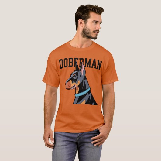 Doberman T-Shirt (Vorne ganz)