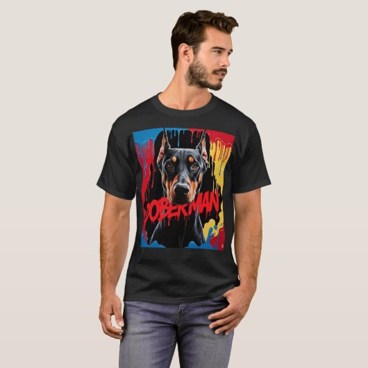 Doberman T-Shirt (Vorne ganz)