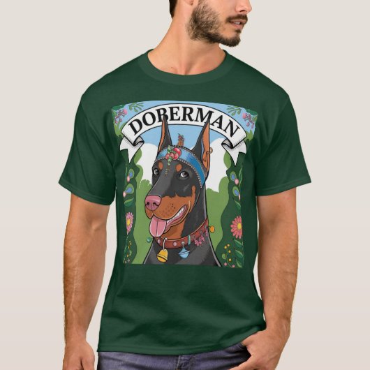 Doberman T-Shirt (Vorderseite)