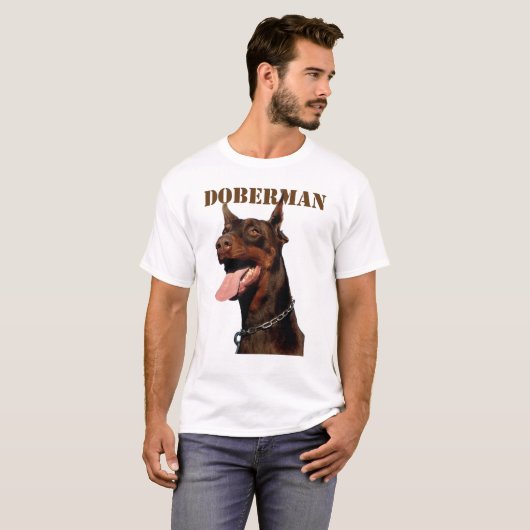 Doberman T-Shirt (Vorne ganz)