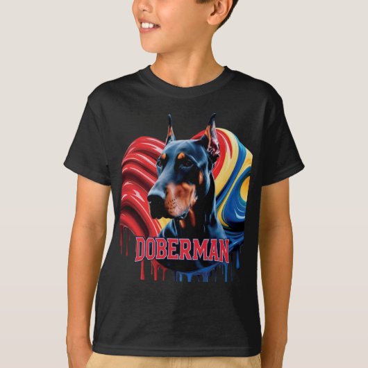 Doberman T-Shirt (Vorderseite)