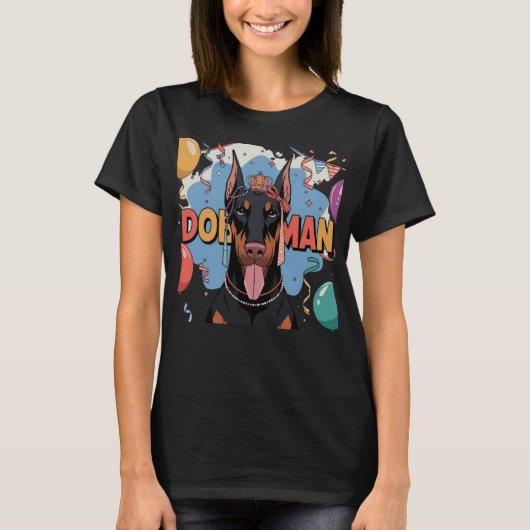 Doberman T-Shirt (Vorderseite)