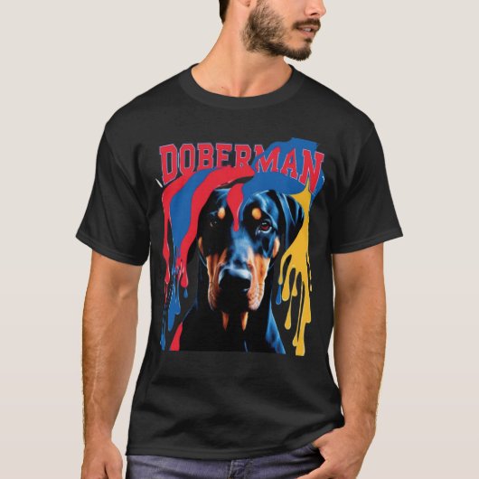 Doberman T-Shirt (Vorderseite)
