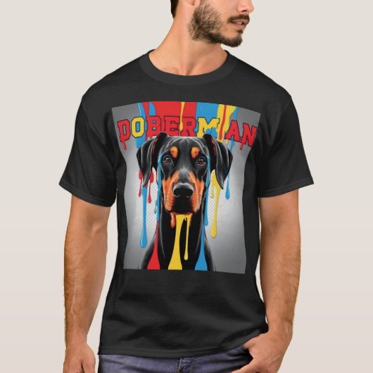 Doberman T-Shirt (Vorderseite)