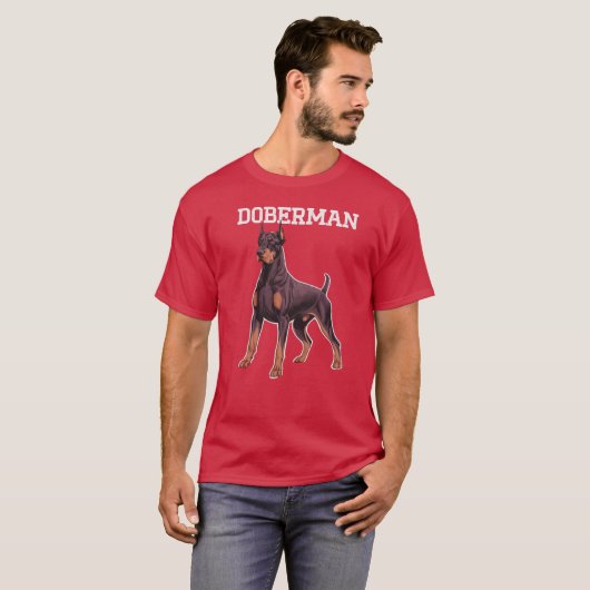 Doberman T-Shirt (Vorne ganz)
