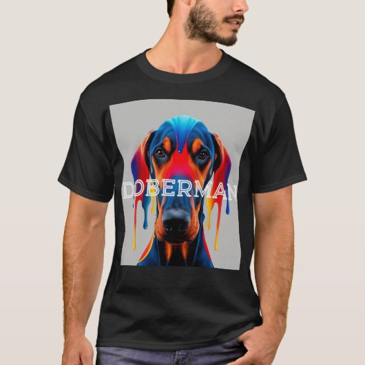Doberman T-Shirt (Vorderseite)