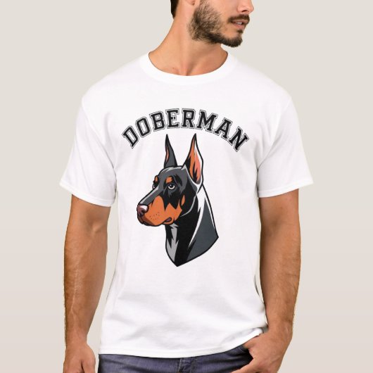 Doberman T-Shirt (Vorderseite)