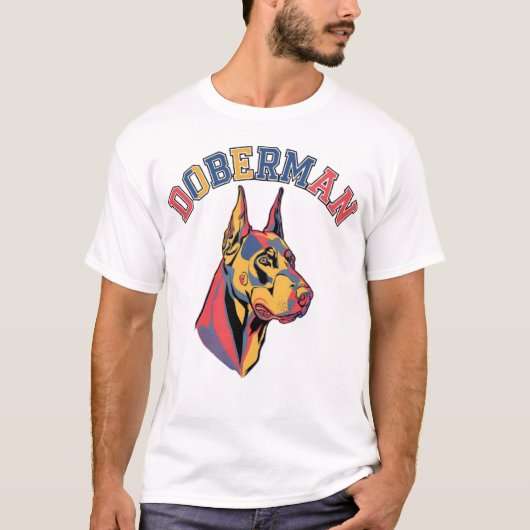 Doberman T-Shirt (Vorderseite)