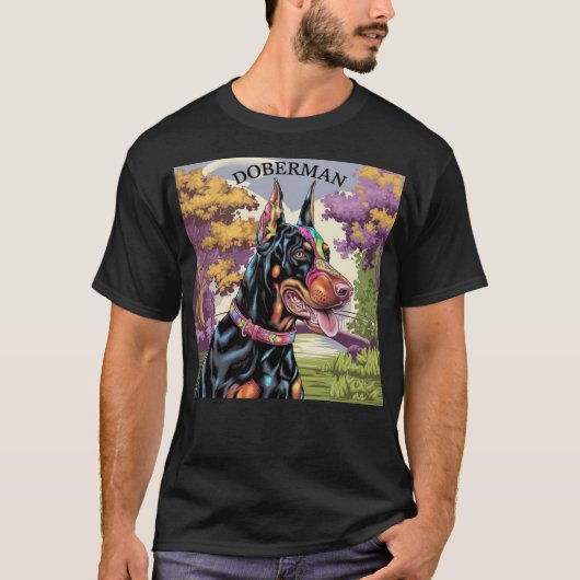 Doberman T-Shirt (Vorderseite)