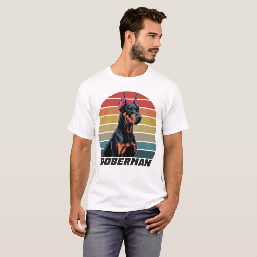 Doberman T-Shirt (Vorne ganz)