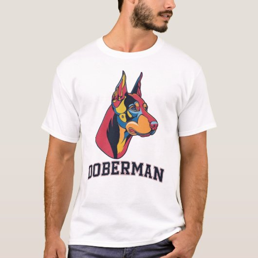 Doberman T-Shirt (Vorderseite)