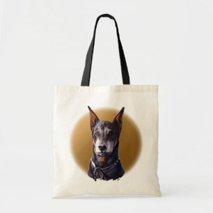 Doberman Tote Bag Maßgeschneiderte Doberman Pinsch Tragetasche