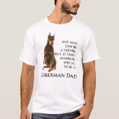 Doberman Vater T - Shirt (Vorderseite)