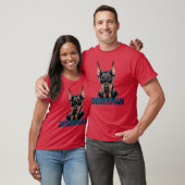Doberman Vater T-Shirt (Unisex)