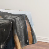 Doberman Winter Wonderland Christmas Joy Tischdecke (Beispiel)