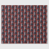 Doberman Wrapping Paper Doberman Pinscher Paper Geschenkpapier (Flach)