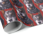 Doberman Wrapping Paper Doberman Pinscher Paper Geschenkpapier (Rolleneckpunkt)