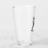 Doberman Zuhause Glas (Rechts)