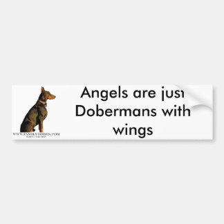 Dobermann-Autoaufkleber Autoaufkleber