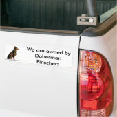 Dobermann-Autoaufkleber Autoaufkleber (Auf Lkw)