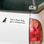 Dobermann-Autoaufkleber Autoaufkleber (Auf Lkw)