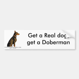 Dobermann-Autoaufkleber Autoaufkleber