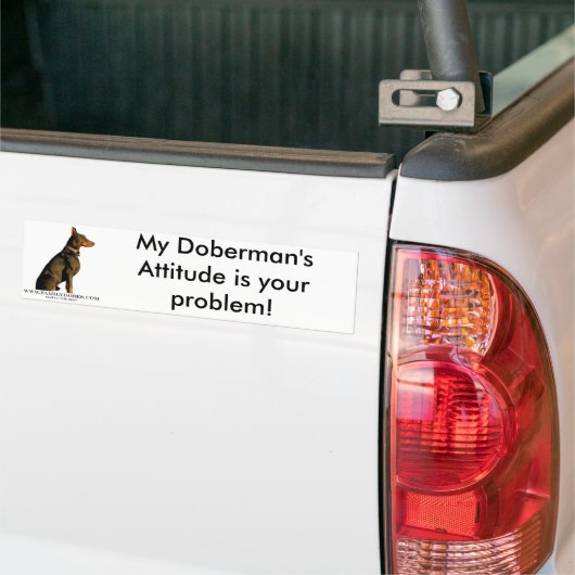 Dobermann-Autoaufkleber Autoaufkleber (Auf Lkw)