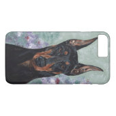 Dobermann Case-Mate iPhone Hülle (Rückseite (Horizontal))