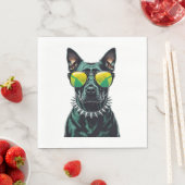 Dobermann Cool Serviette (Beispiel)