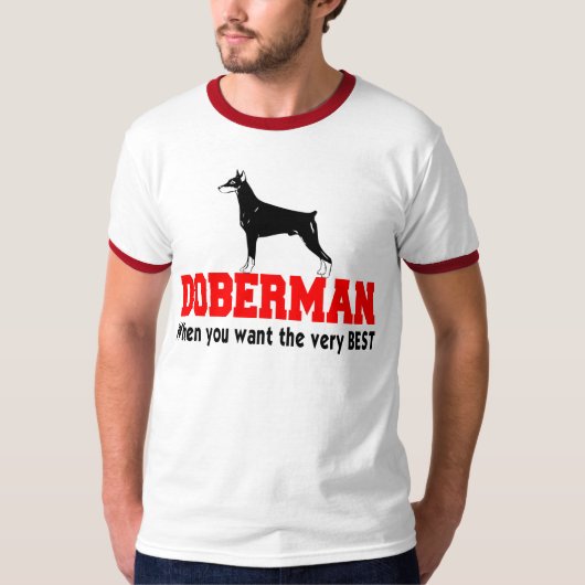 DOBERMANN DAS SEHR BESTE T-Shirt (Vorderseite)