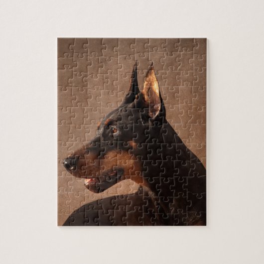 Dobermann - DobermannPinscher Puzzle (Vertikal)