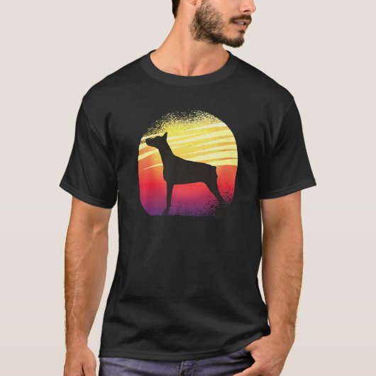 Dobermann Dog Breed 48 T-Shirt (Vorderseite)