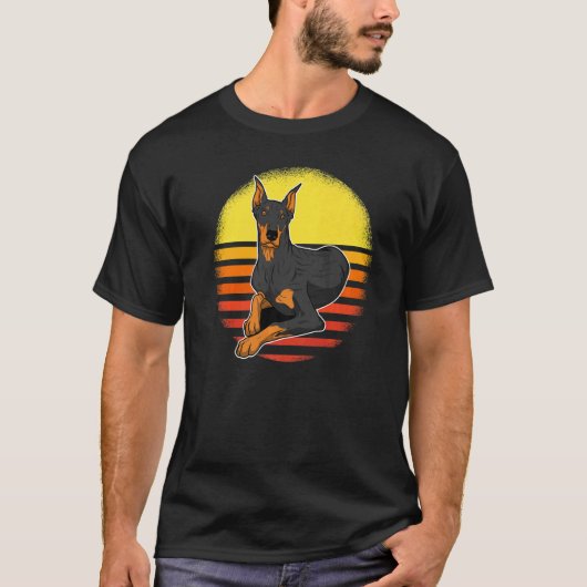 Dobermann Dog Breed 8 T-Shirt (Vorderseite)