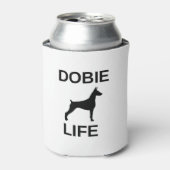 Dobermann Dosenkühler (Kanne Vorderseite)
