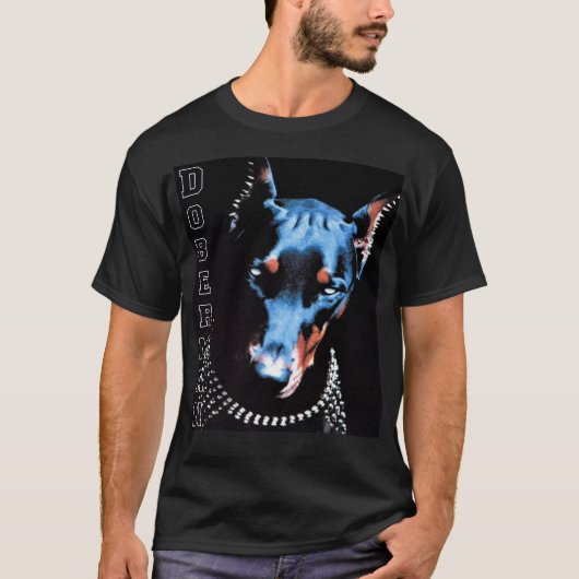 Dobermann Familie T-Shirt (Vorderseite)