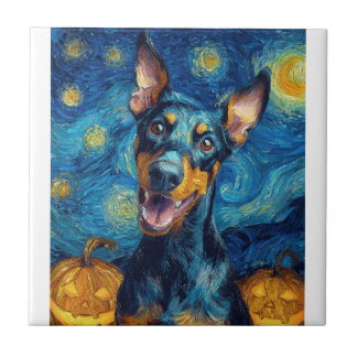 Dobermann Fliese