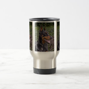 Dobermann-Freude! Reise-Tasse Reisebecher