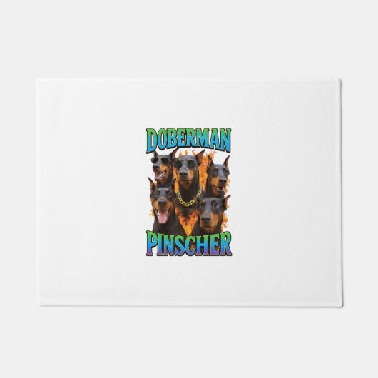 Dobermann fußmatte (Vorderseite)