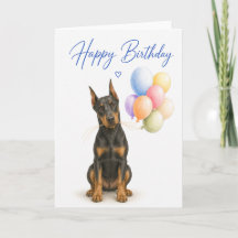 Dobermann Geburtstag