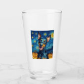 Dobermann Glas (Vorderseite)