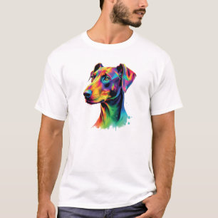 Dobermann-Halter T-Shirt