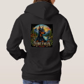 Dobermann Hoodie (Rückseite)