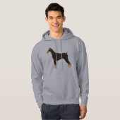 Dobermann Hoodie (Vorne ganz)
