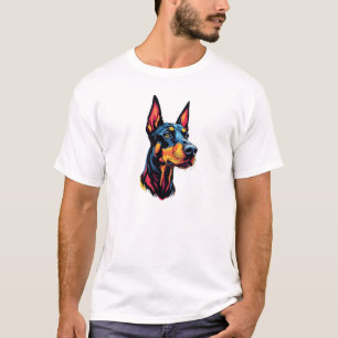 Dobermann Hund T-Shirt