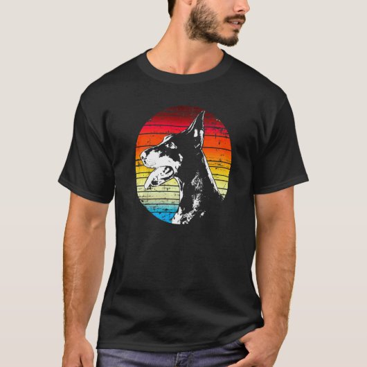 Dobermann-Hunderasse 10 T-Shirt (Vorderseite)