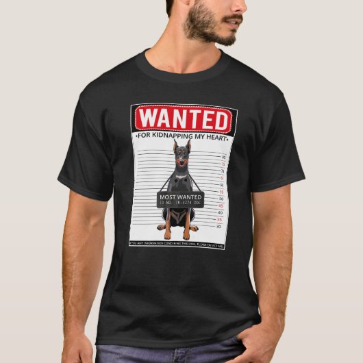 Dobermann-Hunderasse 20 T-Shirt (Vorderseite)