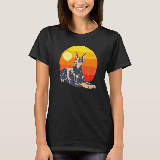 Dobermann-Hunderasse 20 T-Shirt (Vorderseite)