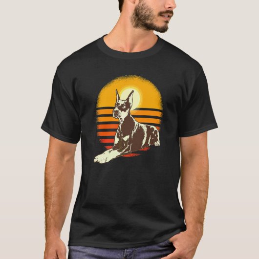Dobermann-Hunderasse  22 T-Shirt (Vorderseite)